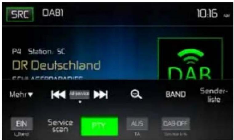 MAC AUDIO 520 DAB - SENDERSUCHE NACH PROGRAMMTYP - 1