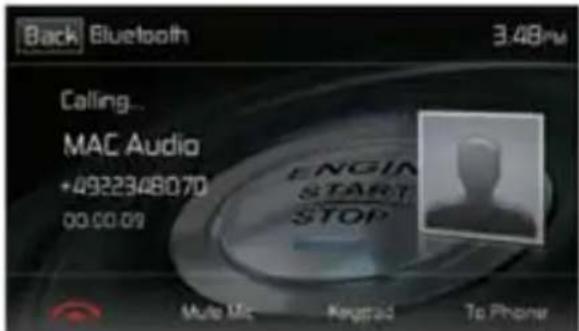MAC AUDIO 520 DAB - Call Transfer - 1