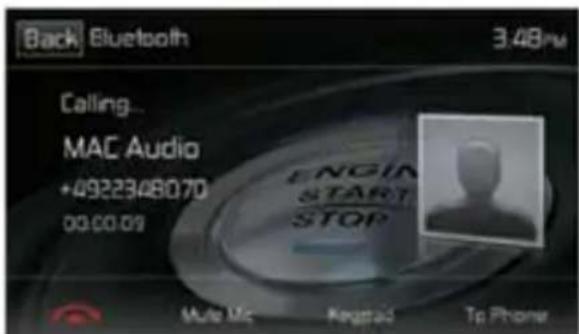 MAC AUDIO 520 DAB - Transfert d'appel - 1