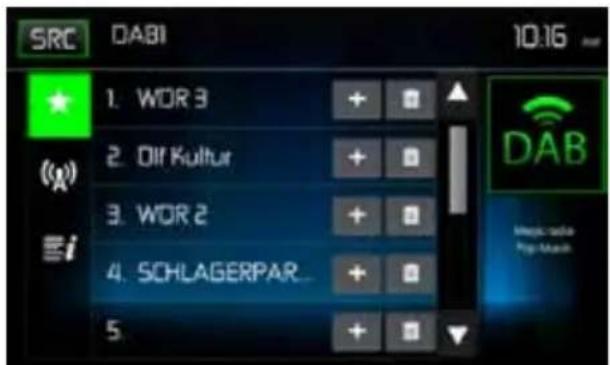 MAC AUDIO 520 DAB - ABSPEICHERN - 4
