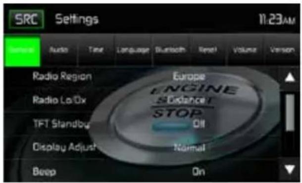 MAC AUDIO 520 DAB - SYSTEM SETTINGS - 1