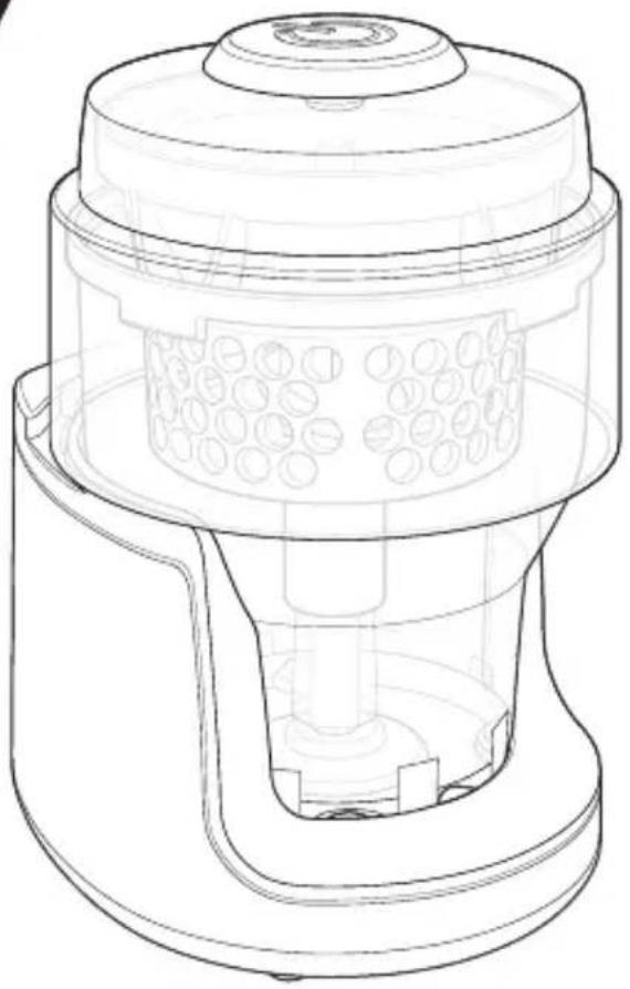 HAMILTON BEACH 72950 - Picadora de Alimentos Smart Chop™ - 1