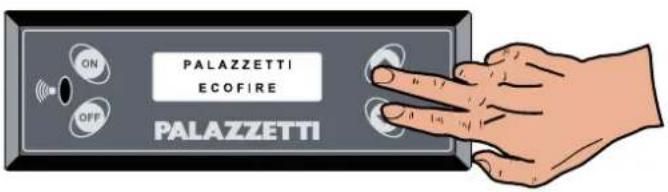 Palazzetti Ecofire Michela - PROCEDURA PER ACCEDERE AI MENÙ: - 2