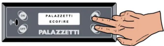 Palazzetti Ecofire Michela - PROCEDIMIENTO PARA ENTRAR EN LOS MENÚS: - 2
