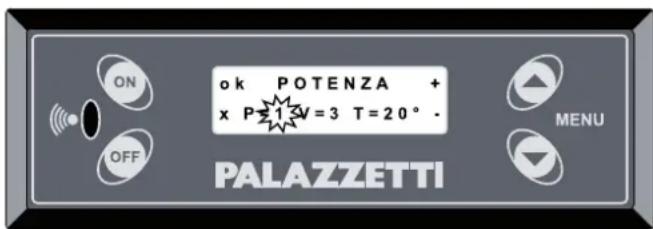 Palazzetti Ecofire Michela - Empty burn pot warning - 2