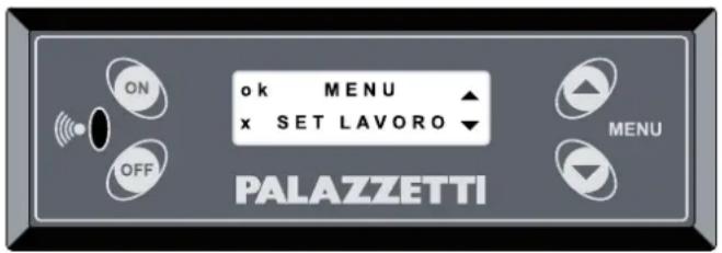 Palazzetti Ecofire Michela - ÖFFNEN DER MENÜS: - 1