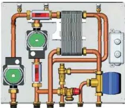 EDILKAMIN Klima - Le Kit N3 BIS a ete realized pour faciliter la tache des installateurs; en efect, il compred tous les composants necessaires pour installer corre ctement le produit. - 2