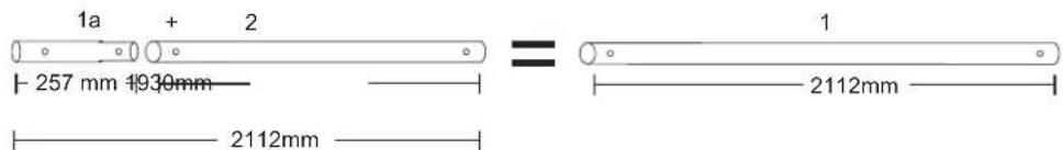 Profizelt24 4 m series economy - GB Characteristics - 2