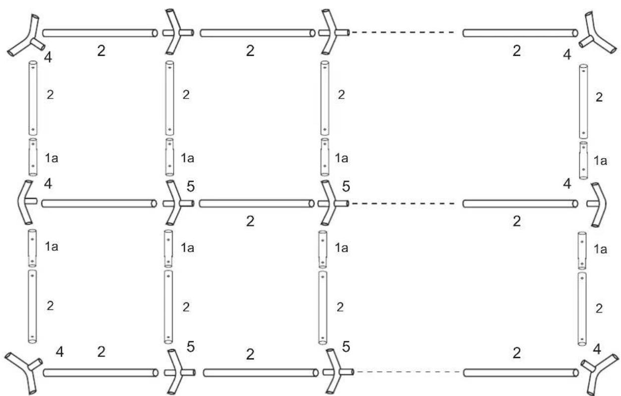 Profizelt24 4 m series economy - GB Characteristics - 1