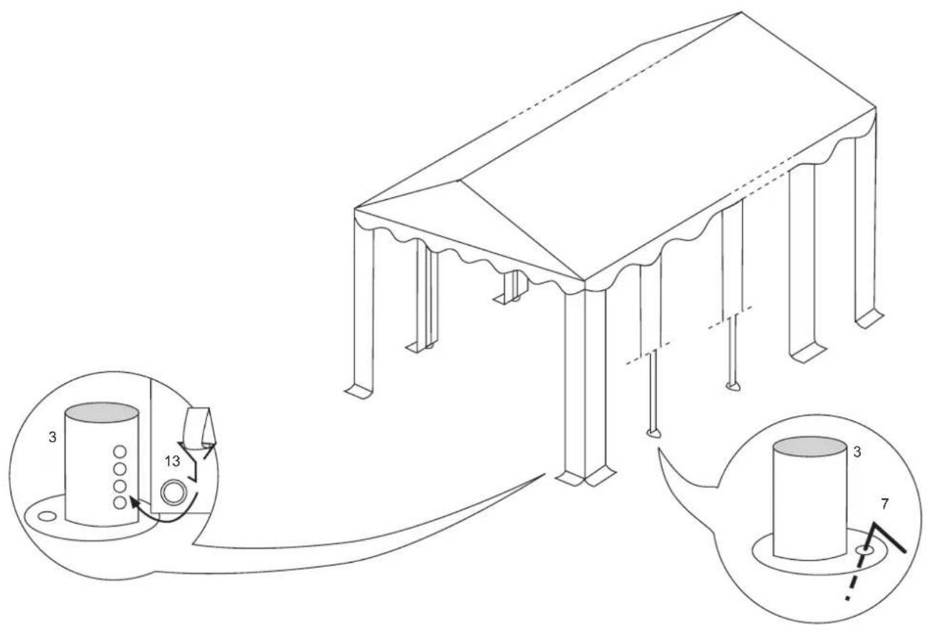 Profizelt24 4 m series economy - m series economy - 2
