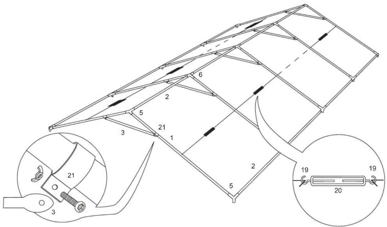 Profizelt24 4 m series premium 2 60m - Garantie und Kundendienst - 16