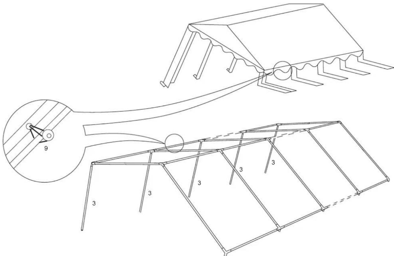 Profizelt24 3 m series economy - m series economy - 1