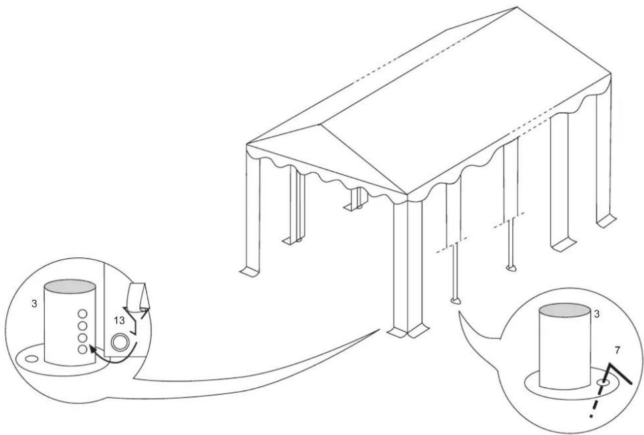 Profizelt24 3 m series economy - m series economy - 2