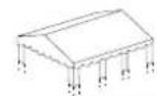 Profizelt24 3 m series economy - m series economy - 15
