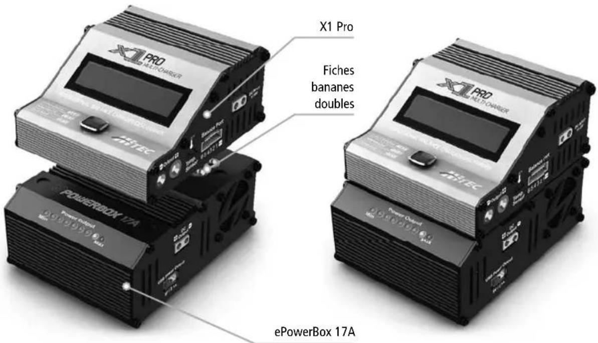 Hitec X1 Pro - Branchements électriques - 4
