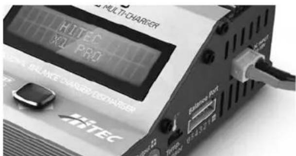 Hitec X1 Pro - Branchements électriques - 2
