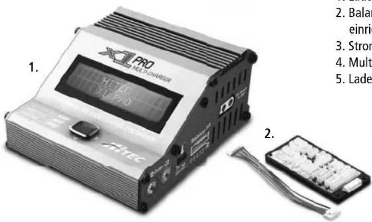 Hitec X1 Pro - Lieferumfang - 1