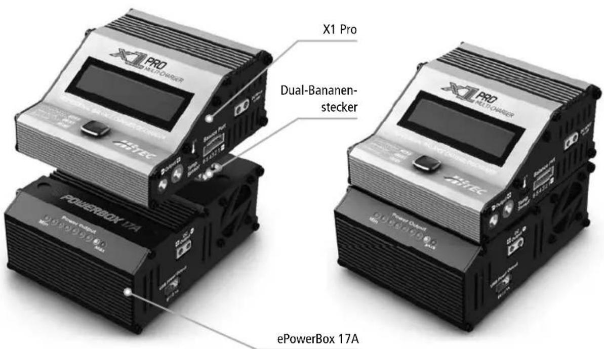 Hitec X1 Pro - Anschlüsse Stromversorgung - 4