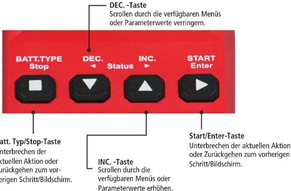 Hitec X1 Red - Eingabetasten - 1