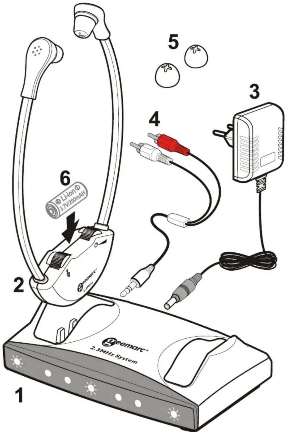 GEEMARC CL7100 - VERPACKUNGSINHALT - 1