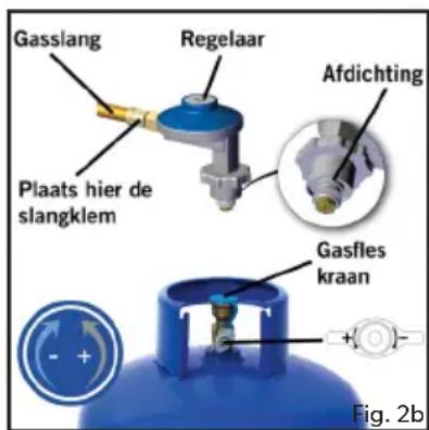 CADAC Carri Chef 2 - Ontkoppelen en verrangen van de gastoevoer - 2