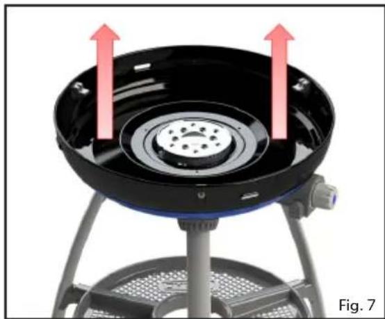 CADAC Carri Chef 2 - Remplacement du tuyau : - 1