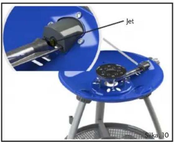 CADAC Carri Chef 2 - Zamenjava cevi: - 4