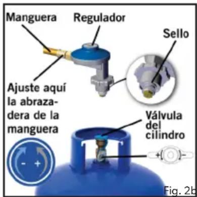 CADAC Carri Chef 2 - Cómo desconectar ycaebar el suministro de gas - 2