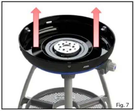 CADAC Carri Chef 2 - Sostituzione del tubo: - 1