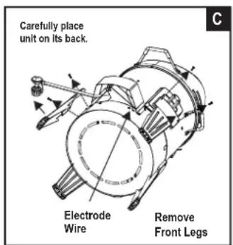 CHAR BROIL Big Easy - Cleaning the Burner Assembly - 4