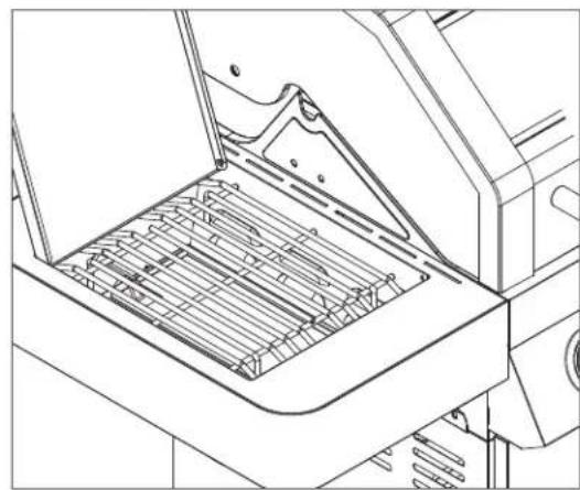 Rösle BBQ Station Videro G3 - Infraroodbrander Primezone (optionele uitrusting) - 2