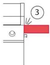 Rösle BBQ Station Videro G3 - Zijtafel maar boven klappen / gastoevoer koppelen - 3