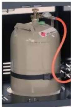 Rösle BBQ Station Videro G3 - Inbouw van de gasfles in de onderkast - 2