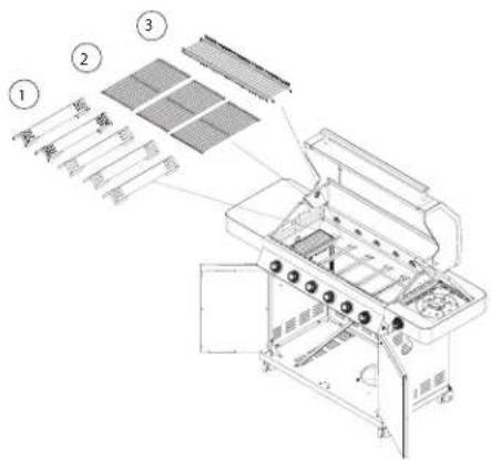 Rösle BBQ Station Videro G3 - Einzelteile einlagen - 1