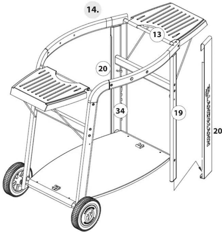 LANDMANN Black Pearl Select - Ympäristön huomioon ottaminen ja grillin havittäminen - 18