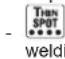 Telwin Infinity 225 954556 - 5b. Cycle setting push-button for TIG welding (MODE). - 6