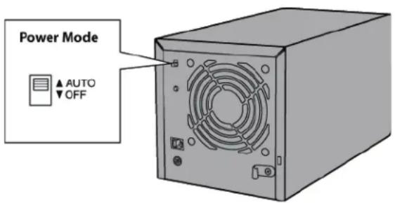BUFFALO DriveStation Velocity - Pulsante di accensione/spegnimento - 1