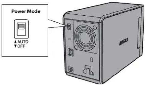 BUFFALO DriveStation Velocity - Pulsante di accensione/spegnimento - 1