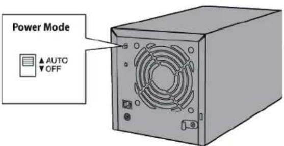 BUFFALO DriveStation Velocity - Power On/Off - 1