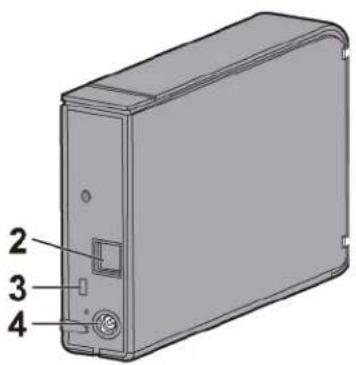BUFFALO DriveStation Velocity - LED'ler ve Baglantilar - 2