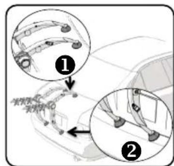 Green Valley Adventure 624 - Fissaggio del portabici al veicolo - 4