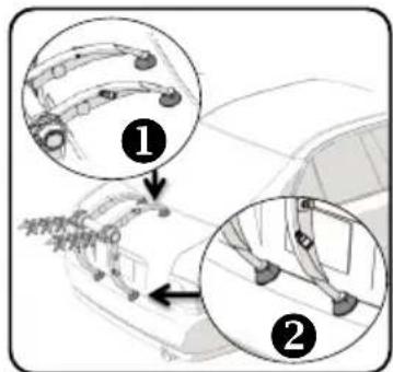 Green Valley Adventure 624 - Fijación del porta-bicicletas as al vehúculo - 2