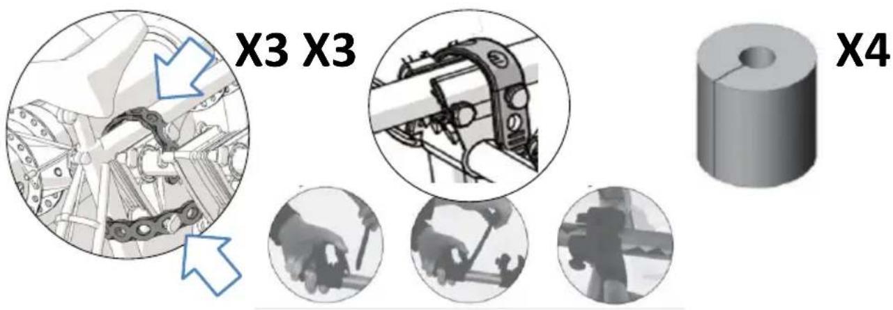 Green Valley Adventure 624 - Chargement des vélos sur le porte-vélos - 2