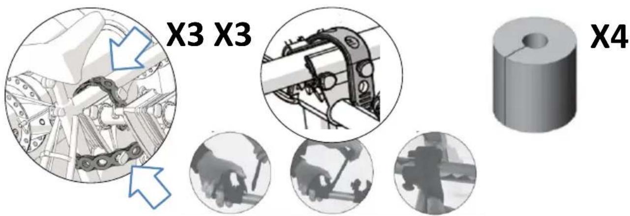 Green Valley Adventure 624 - Caricamento delle bici sul portabici - 2