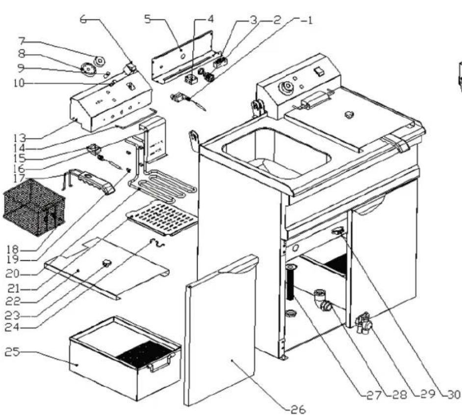 CombiSteel 7455.0985 - Spare Parts - 1