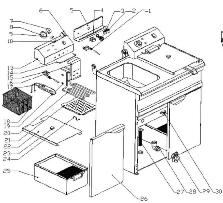 CombiSteel 7455.0985 - Ersatzteile - 1