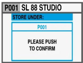 Studiologic SL73 Studio - SPEICHERN UNDER (STORE UNDER) - 1