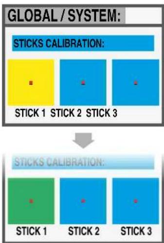 Studiologic SL73 Studio - STICKS CALIBRATION - 2