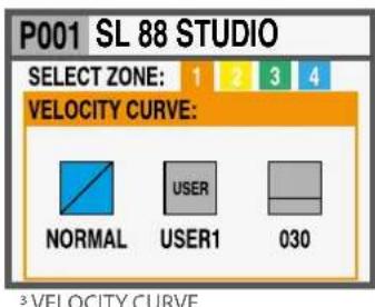 Studiologic SL73 Studio - Zone Edit - 3
