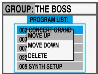 Studiologic SL73 Studio - How to create a new Group or edit existing one - 3